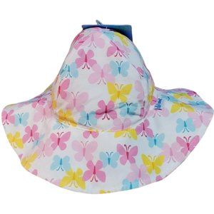 I Play Bucket Sun Hat 9-18 Months White